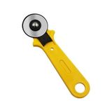 Patchwork Makası Bıçağı 45 mm Sarı Döner Rulet