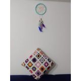 Patchwork Motifli Dekoratif Kırlent
