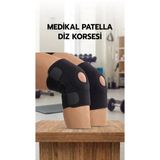 Patella Destekli Çapraz Bağ Diz Korsesi Spor Ve Menisküs İçin İkili