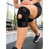 Patella Destekli Kısa Dizlik Ayarlanabilir Bantlı Diz Koruyucu Destek - Standart - Çok Renkli