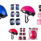Paten Koruyucu Set Dizlik Dirseklik Kasklı Set Bisiklet Koruyucu Set Scooter Koruyucu Set