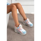 Patenli Işıklı Spor Ayakkabı Tekerekli Ayakkabı Paten Kaykay - Pembe - 37