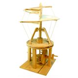 Pathfinders Leonardo Da Vinci Premium Aerial Screw (helicopter Flying Machine) Wood Model Kit