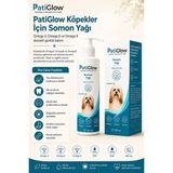 Pati Glow Köpekler Için Balık Yağı, Premium Norveç Somonu Yağı, Omega 3 ve 6 Genel Sağlık Destekleyici 150 ml