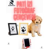 Pati İzi Fotoğraf Çerçevesi Kedi Köpek Anı Seti Mürekkepsiz Baskı Kiti Pet Hatıra