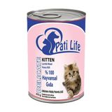 Pati Life 24x415 gr Kitten Kuzu Etli Tahılsız Konserve Yavru Kedi Maması