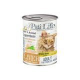 Pati Life Ciğer Etli 12x415 gr Kedi Konserve Maması