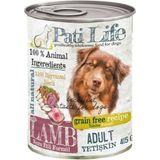Pati Life Patilife 415 gr Yetişkin Kuzu Etli 24 Adet Konserve Mama
