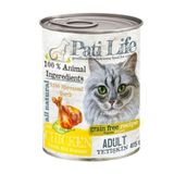 Pati Life Tavuklu Konserve 24 x 415 gr Yetişkin Kedi Maması