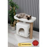 Pati Store Oslo Yıkanabilir Kedi Tırmalama Ve Oyun Evi
