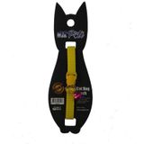 Pati Yavru Köpek ve Kedi Boyun Tasması (Ayarlanabilir) (Düz Sarı)