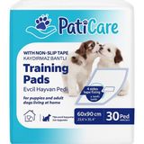 Paticare 60X90 Cm 30'Lu Yapışkanlı Kedi Köpek Çiş Pedi Mavi (2 Adet)
