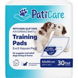 Paticare 60X90 cm 30'lu Yapışkanlı Kedi Köpek Çiş Pedi Mavi