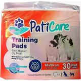 Paticare yapışkanlı köpek çiş pedi mavi 60x90 30 adet