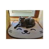 Patici Miss Kedi Desenli Tuvalet / Mama Önü Paspası 50X60 cm