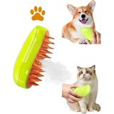 Paticimiss Buharlı Kedi Köpek Tüy Toplama Tarağı - Turuncu - Sarı