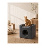 Patiderm Paris Kedi Evi Gri