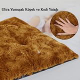 Patiderm Peluş Kedi ve Köpek Yatağı, Yer Minderi, Karışık Renk, S Beden