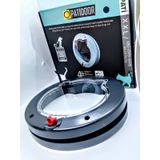 Patidoor Yuvarlak Kedi Kapısı 24.5 x 24.5 CM antrasit