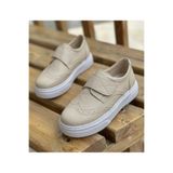 PATİK BEBE ERKEK ÇOCUK KREM RENKLİ HAFİF VE ESNEK CASUAL KLASİK AYAKKABI