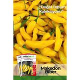 Patika Botanik 200 Adet Makedon Biber Tohumu (Sarı, Turşuluk) - 1 Paket