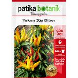 Patika Botanik 200 Adet Sarı Süs Biber Tohumu