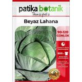 Patika Botanik 200 Adet Yerli Ata Beyaz Lahana Tohumu