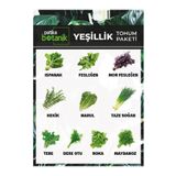 Patika Botanik 3.000 Tohum 10 Çeşit Yeşillik Tohum Paketi