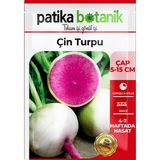 Patika Botanik 400 Adet Yerli Ata Çin Turp Tohumu