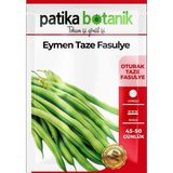 Patika Botanik 50 Adet Eymen Oturak Fasulye Tohumu