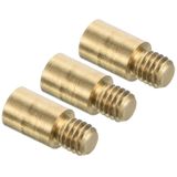 PATIKIL 1.5g bakır Dart ağırlık eklemek aksantüatör 3 adet 8.5mm uzunluk 2BA iplik dart ağırlık ayarlayıcı Dart aksesuarları altın