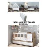 PATİKO FURNİTURE MS 290 SONOMO BÜYÜYEBİLEN BEŞİK YATAK UYKU SETİ CİBİNLİK TAM TAKIM