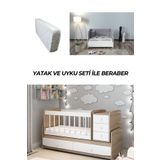 PATİKO FURNİTURE MS 290 SONOMO BÜYÜYEBİLEN SALLANAN BEŞİK YATAK VE UYKU SETİ İLE BİRLİKTE