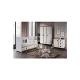 Patiko Furniture Rose Büyüyen Bebek Odası Takımı Meşe