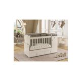 Patiko Furniture Sahra 890 Büyüyen Beşik 60x165 Beyaz