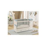 Patiko Furniture Sahra 890 Büyüyen Beşik 60x165 Mavi