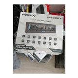 patili tasarım For-x3 402 Bt Oto Teyp Bluetoothlu Usbli Cift Amfi Cikisli