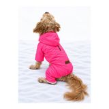 PATİLİNKA Kedi - Köpek İçi Welsoft Kışlık Bacaklı Tulum (Şapkası Tak Çıkar) - Sweat - Pijama - Kıyafet