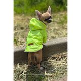 Patilinka Kedi Köpek Kışlık Kıyafet – Yeşil Kapüşonlu Yağmurluk