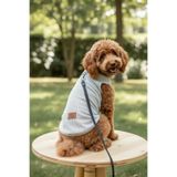 PATİLİNKA Kedi - Köpek Yazlık Nefes Alan File Atlet - Tişört - Kıyafet - Elbise - Gömlek