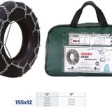 PATINAJ ZINCIRI BINEK VE HAFIF TIC.ARAC SERME 12-13 JANT 155x12 ZINCIR EBATLARI ICIN RESIME BAKINIZ