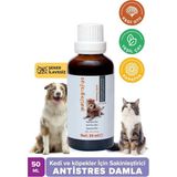 patiografya Kedi ve Köpek İçin Doğal Sakinleştirici Antistres Şurup 50 ml Şeker İlavesiz