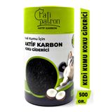 Patipatron Aktif Karbon Granül 500 GR – Kedi Kumu Koku Giderici ve Önleyici | Doğal Koku Hapseden Granül