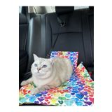 Patipatron Kedi Ve Küçük Irk Köpek Seyahat Kiti Araba Oto Tasması Ve Minderi