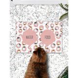 PatiPeti Kedi Köpek Mama Eğitim Paspası ve Beslenme Altlığı