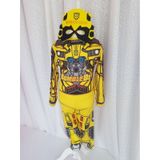 Patiska Nostalji Bumblebee Transformers Kostümü Sarı
