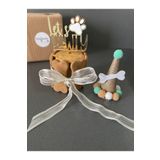 Patisserie Store Köpekler Için Doğum Günü Seti-gold Paw Kit- Doğum Günü Pastası,pati Tasarımlı Süs,doğum Günü Şapkası