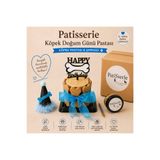 Patisserie Store Köpekler Için Doğum Günü Seti- Happy Kit- Doğum Günü Pastası, Kemik Tasarımlı Süs, Doğum Günü Şapka