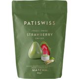 Patiswiss Matchalı Beyaz Çikolata Kaplı Çilek Draje, 80G - 80 g