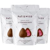 Patiswiss Sütlü Çikolata Kaplı Çilek Draje 80g x 3 Adet - 240 gr